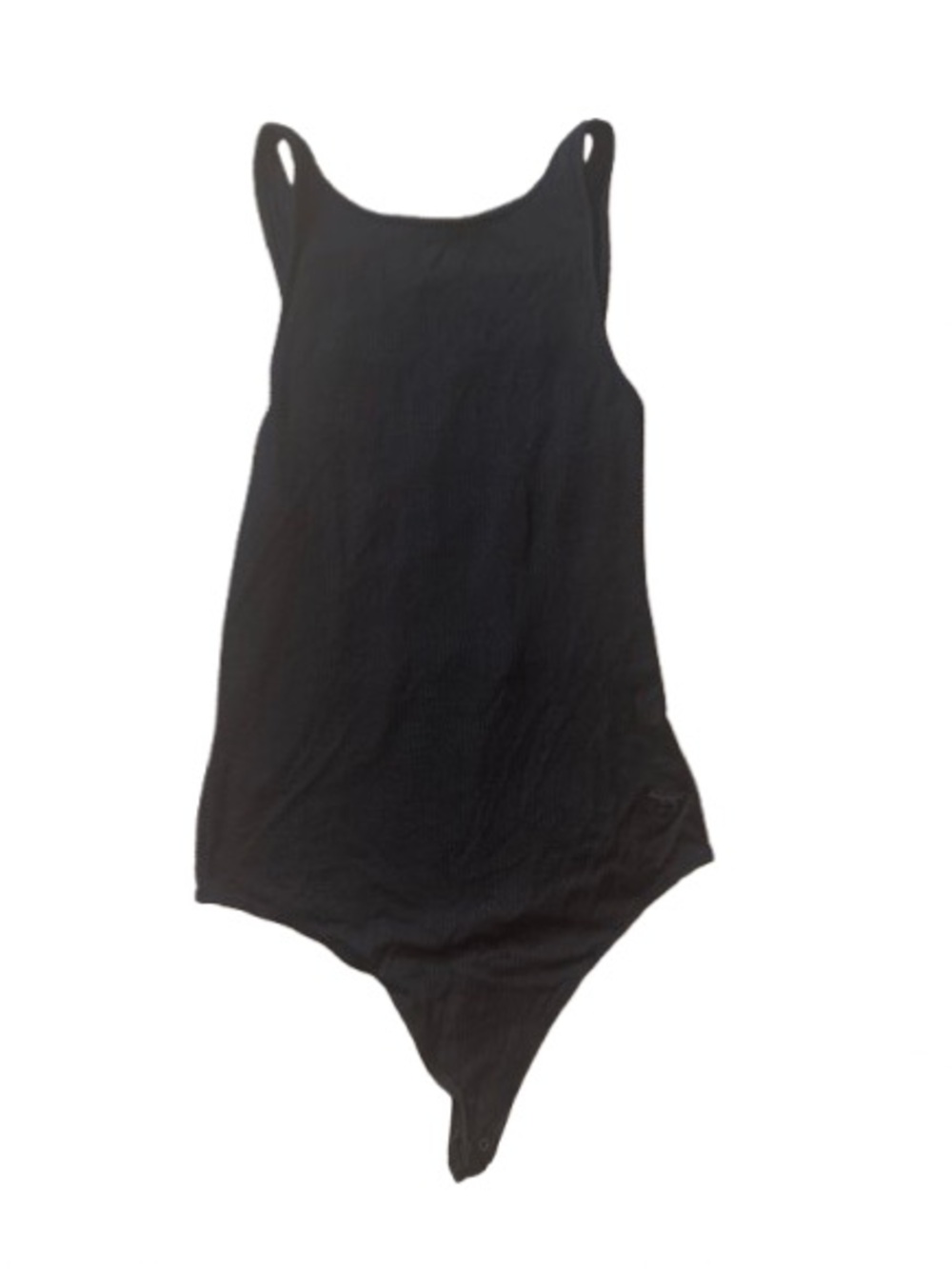 PINK Victoria’s Secret Women's Black Strappy Bodysuit small